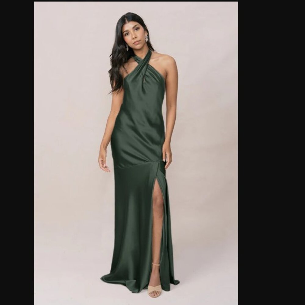 Revelry Athena satin Dress